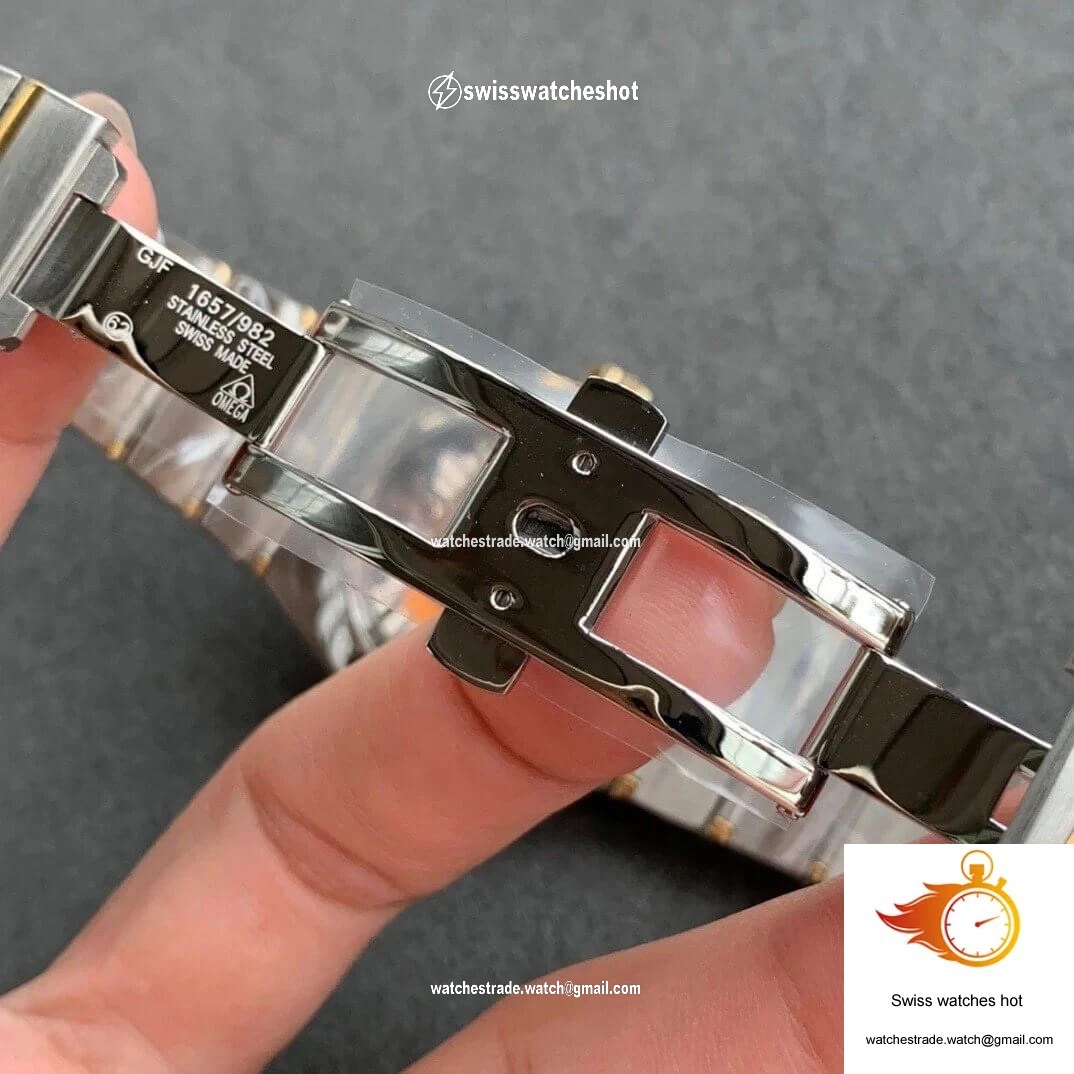 Omega Constellation 123.20.38.21.08.002 VS Factory Champagne Dial 7