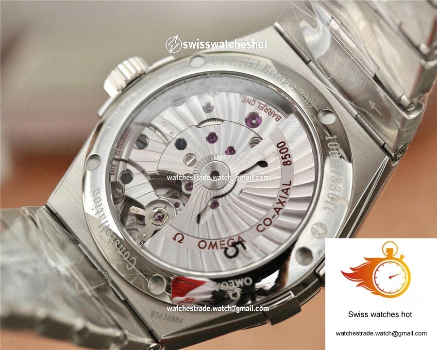 Omega Constellation 123.10.38.21.51.001 VS Factory Diamond-set Dial 7