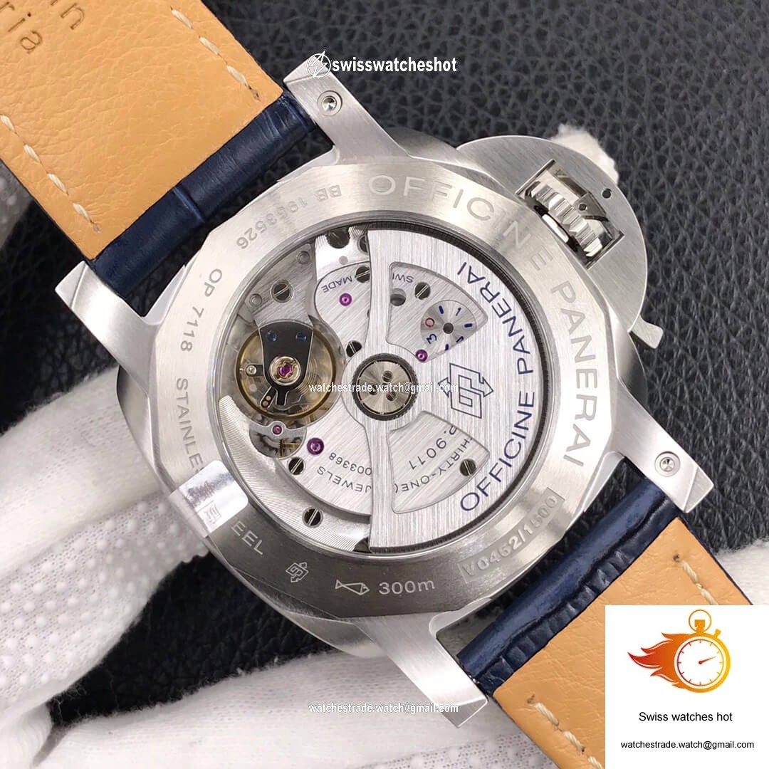 Panerai Luminor GMT PAM01033 VS Factory Dark Blue Dial 7