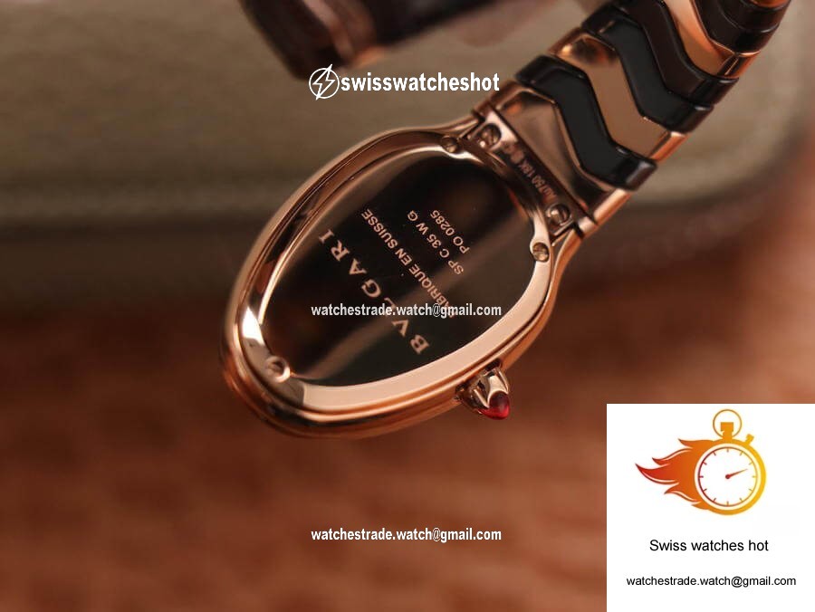 Bvlgari Serpenti BV Factory Rose Gold Diamonds 7