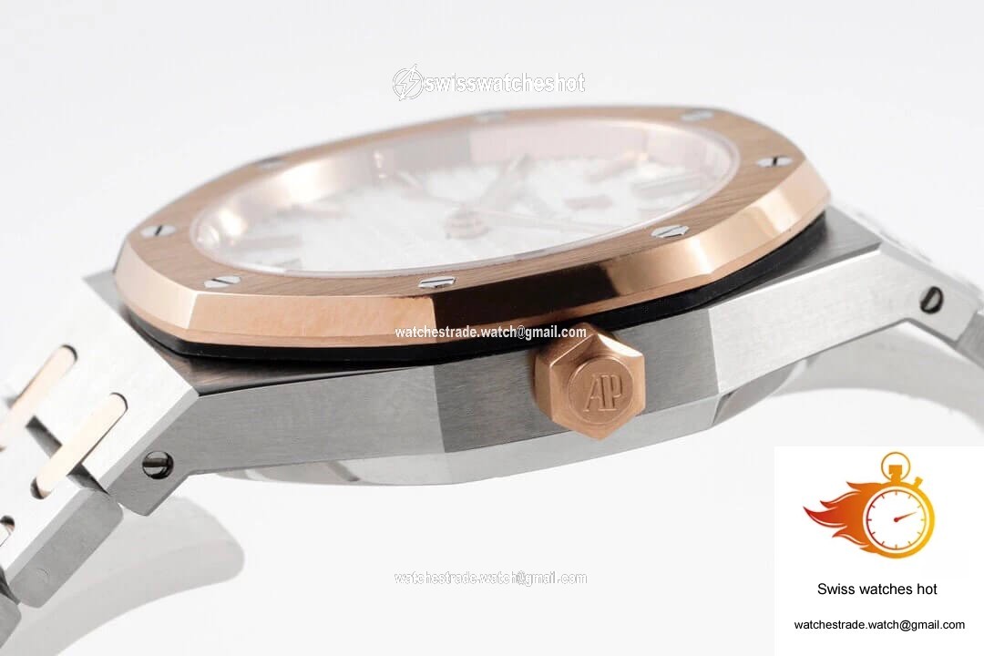 Audemars Piguet Royal Oak 77350SR.OO.1261SR.01 8F Factory Silver Dial 7