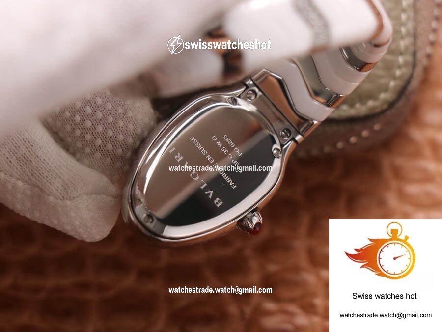 Bvlgari Serpenti BV Factory Stainless Steel Diamond Case 7