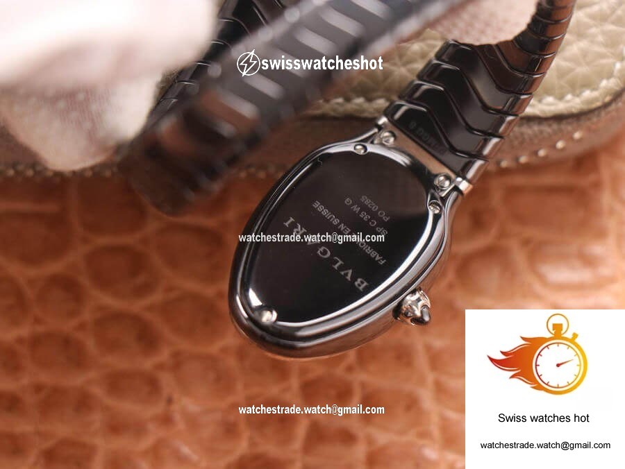 Bvlgari Serpenti BV Factory Black Ceramic Dial 7