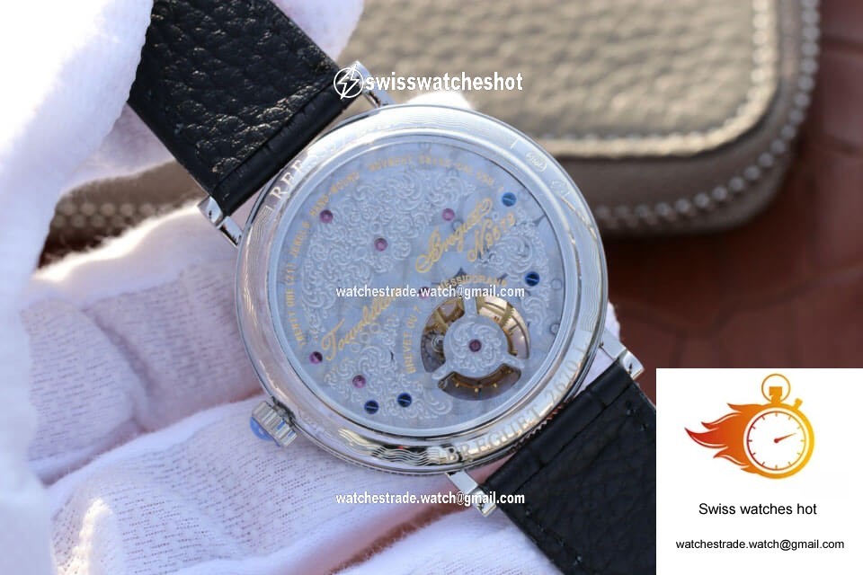 Breguet Classique Ultra-Thin Tourbillon Stainless Steel Diamond Dial 7