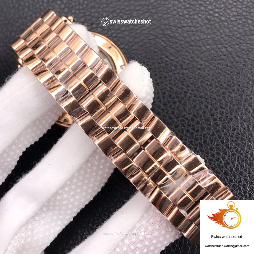 Chopard Happy Diamonds 274808-5015 YF Factory Rose Gold Dark Gray Dial 7