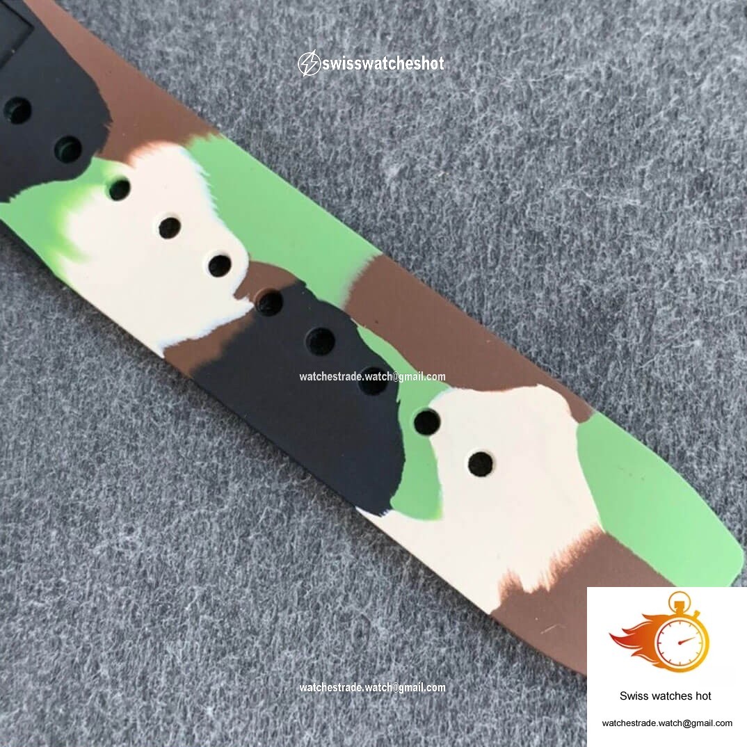 Richard Mille RM11 KV Factory Rose Gold Camouflage Strap 7