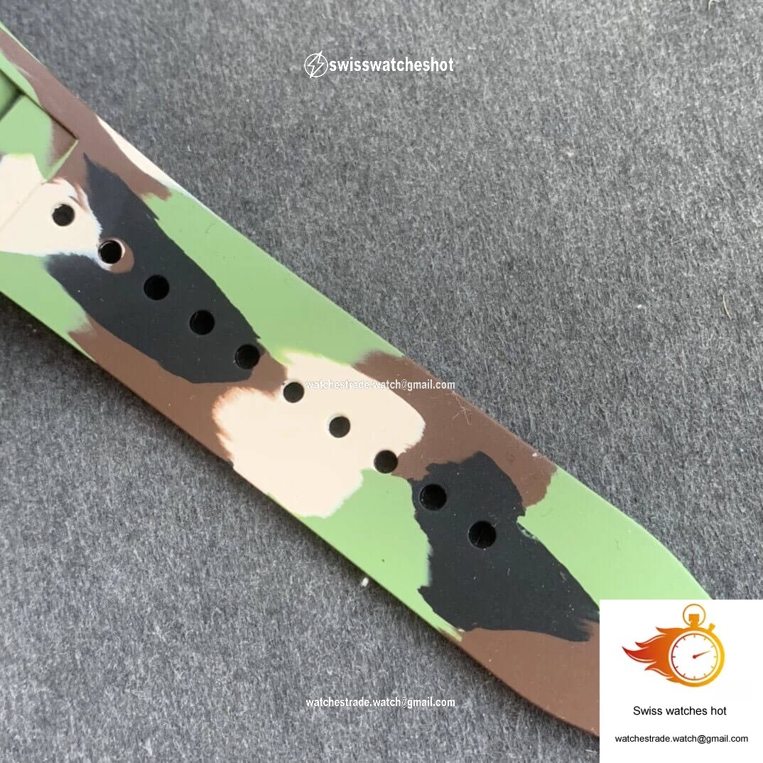 Richard Mille RM35-02 KV Factory V3 Carbon Fiber Camouflage Strap 7