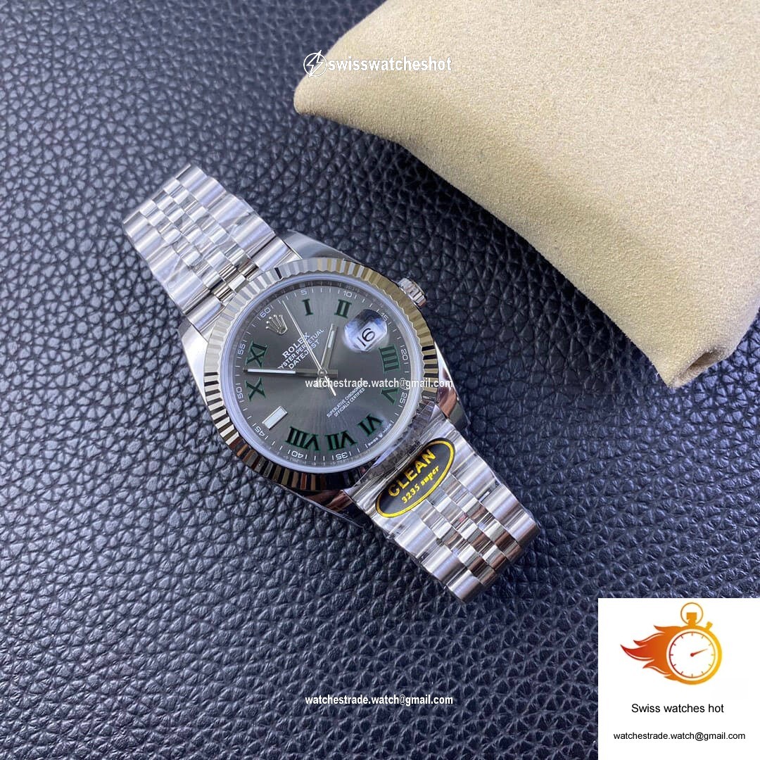 Rolex Datejust M126334-0022 Clean Factory Grey Dial 7