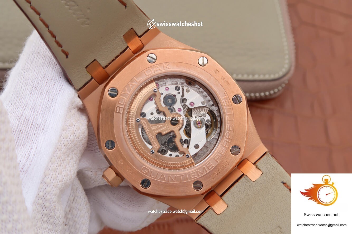 Audemars Piguet Royal Oak Perpetual Calendar 26574 JF Factory Blue Dial 7
