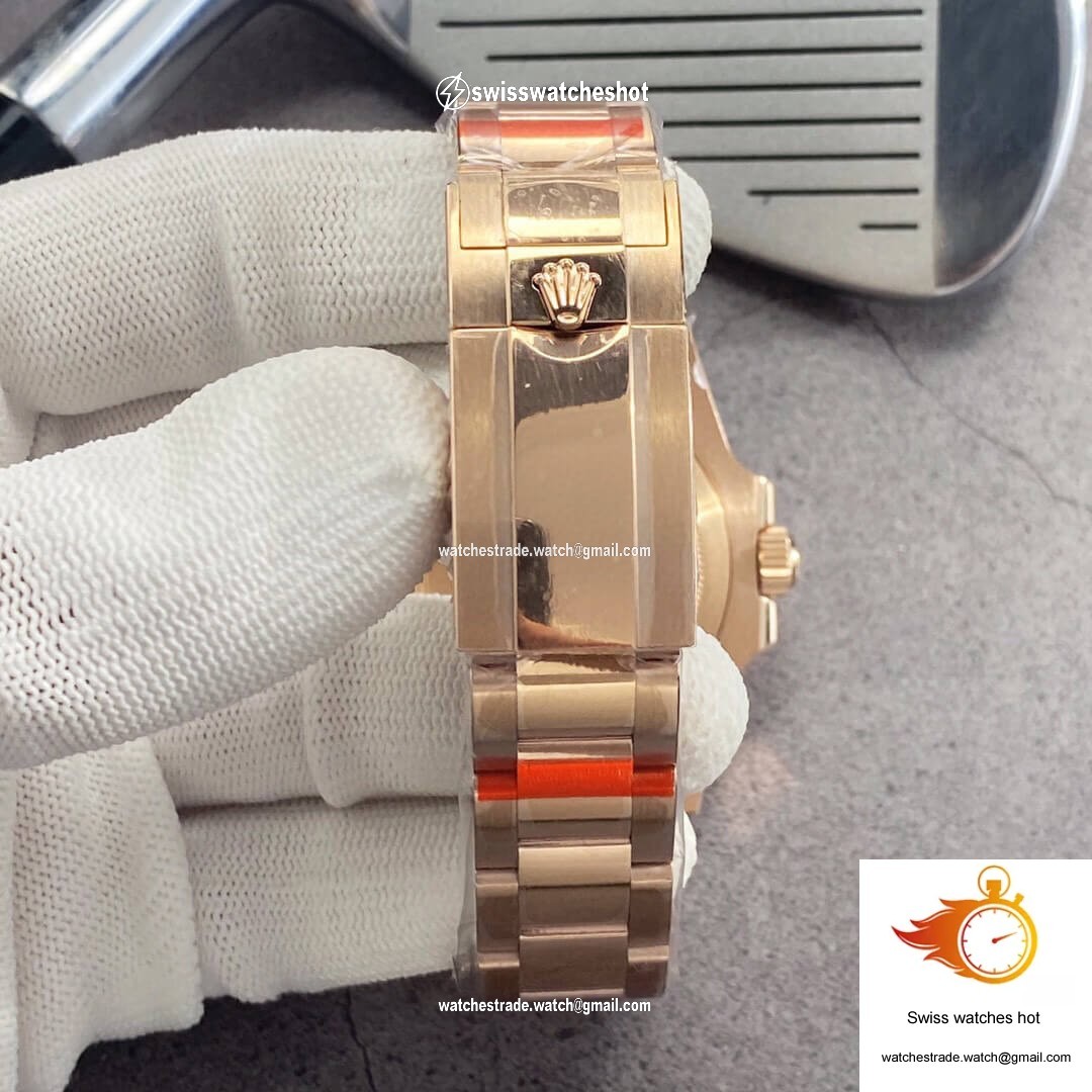 Rolex GMT Master II 126715CHNR-0001 GM Factory Rose Gold Black Dial 7