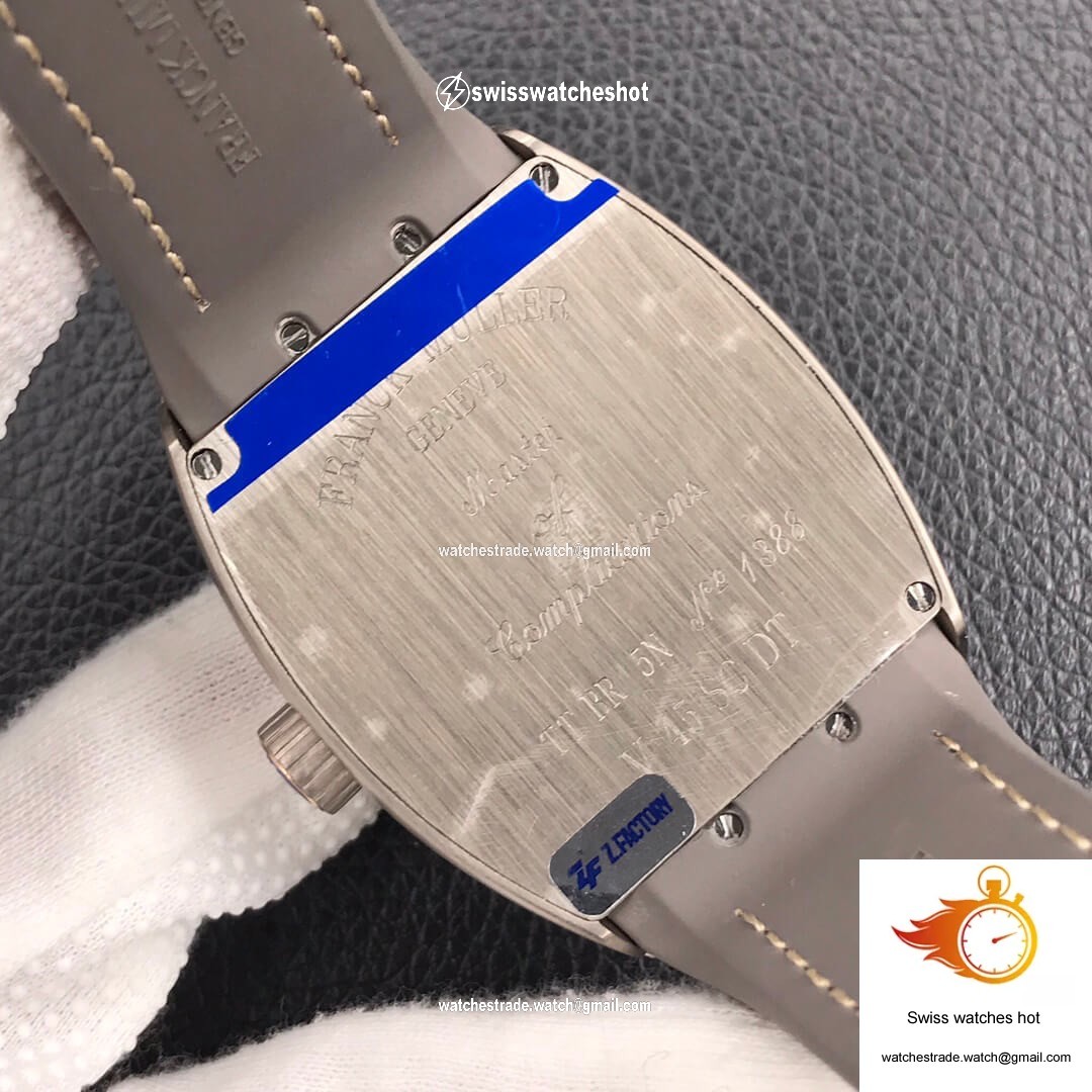 Franck Muller Vanguard V 45 SC DT TT BR 5N ZF Factory Titanium Metal 7
