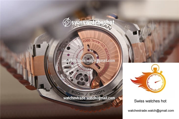 Omega Seamaster Ocean Planet 600M 215.20.46.51.03.001 OM Factory Blue Dial 7