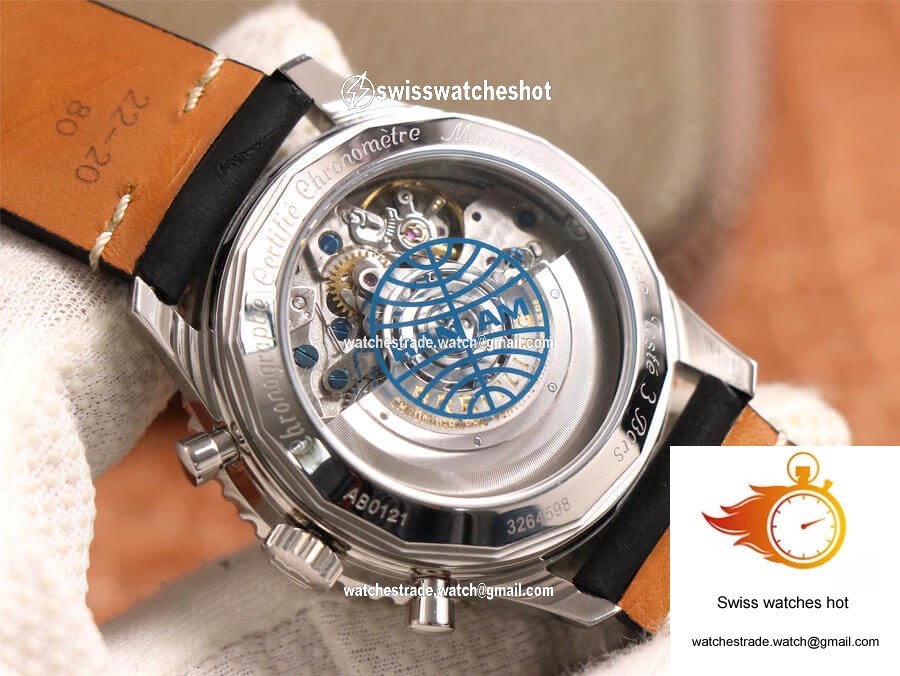 Breitling Navitimer 1 B01 Chronograph 43 Pan Am Edition AB01212B1C1A1 V9 Factory Blue Dial 7
