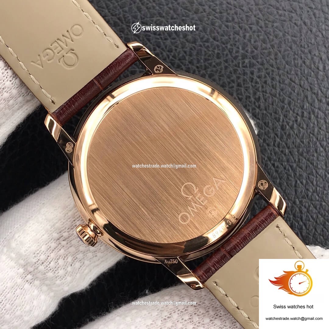 Omega De Ville 424.53.40.21.02.001 ZF Factory Red Gold 7