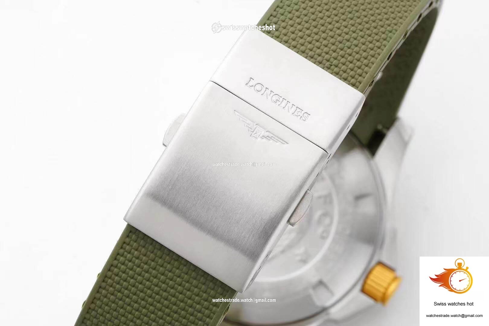 Longines Concas L3.781.3.06.9 ZF Factory Green Dial 7