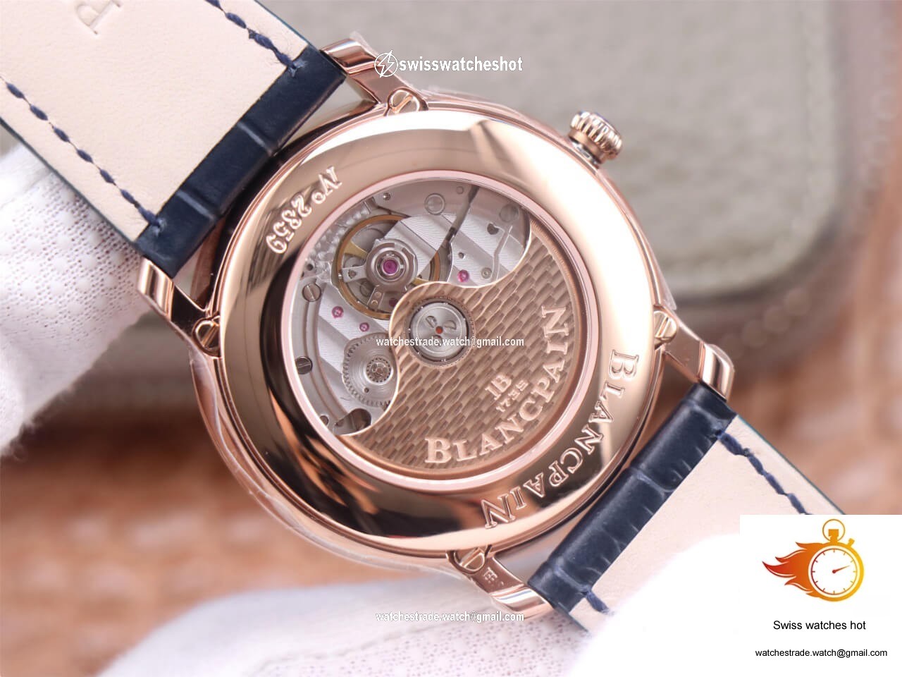 Blancpain Villeret 6654-3640-55 OM Factory V3 Blue Dial 7