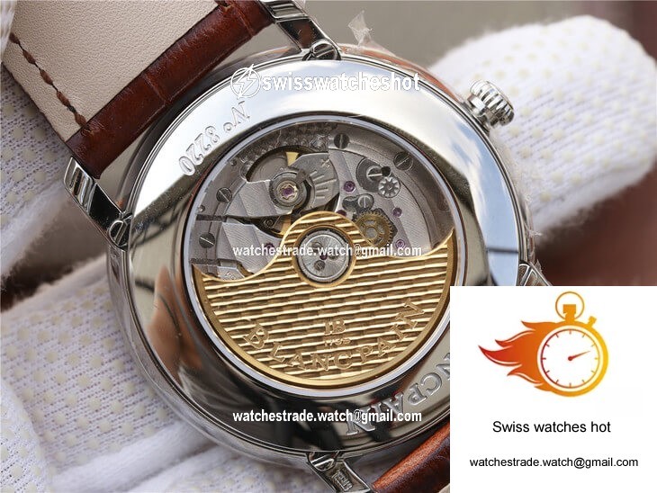 Blancpain Villeret 6654-1113-55B OM Factory V2 Grey Dial 7