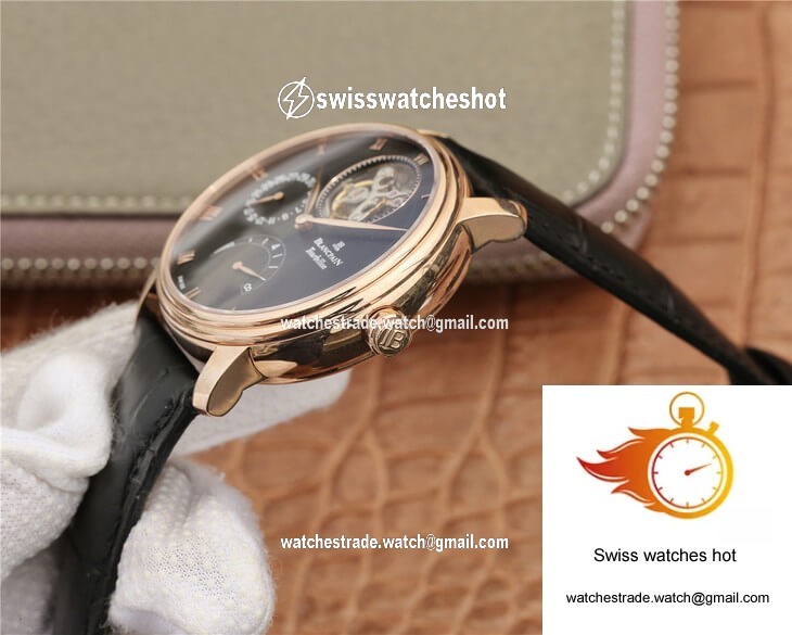 Blancpain Villeret 6025-3642-55B JB Factory Black Dial 7