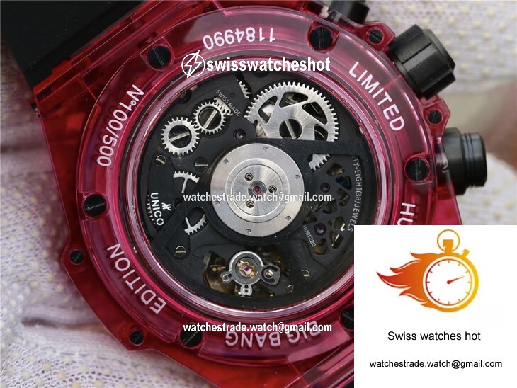 Hublot Big Bang 411.JX.4802.RT Red Case Black Strap 7