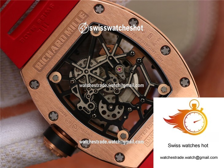 Richard Mille RM035 Americas KV Factory Rose Gold 7