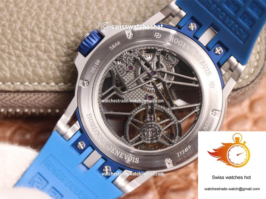 Roger Dubuis Excalibur Spidr RDDBEX0479 JB Factory Tourbillon Skeleton Dial 7