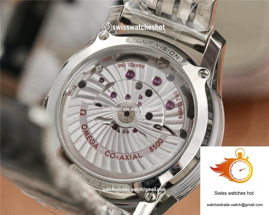 Omega De Ville 431.30.41.21.02.001 VS Factory Silver Dial Stainless Steel Strap 7