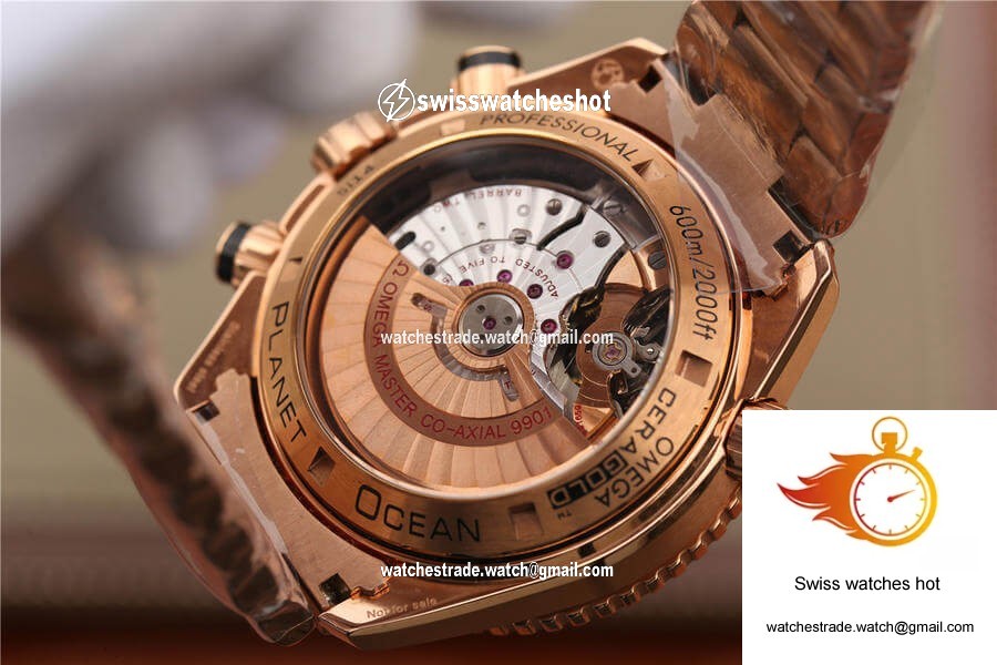 Omega Seamaster Ocean Universe Timing 232.63.46 OM Factory Black Dial 7