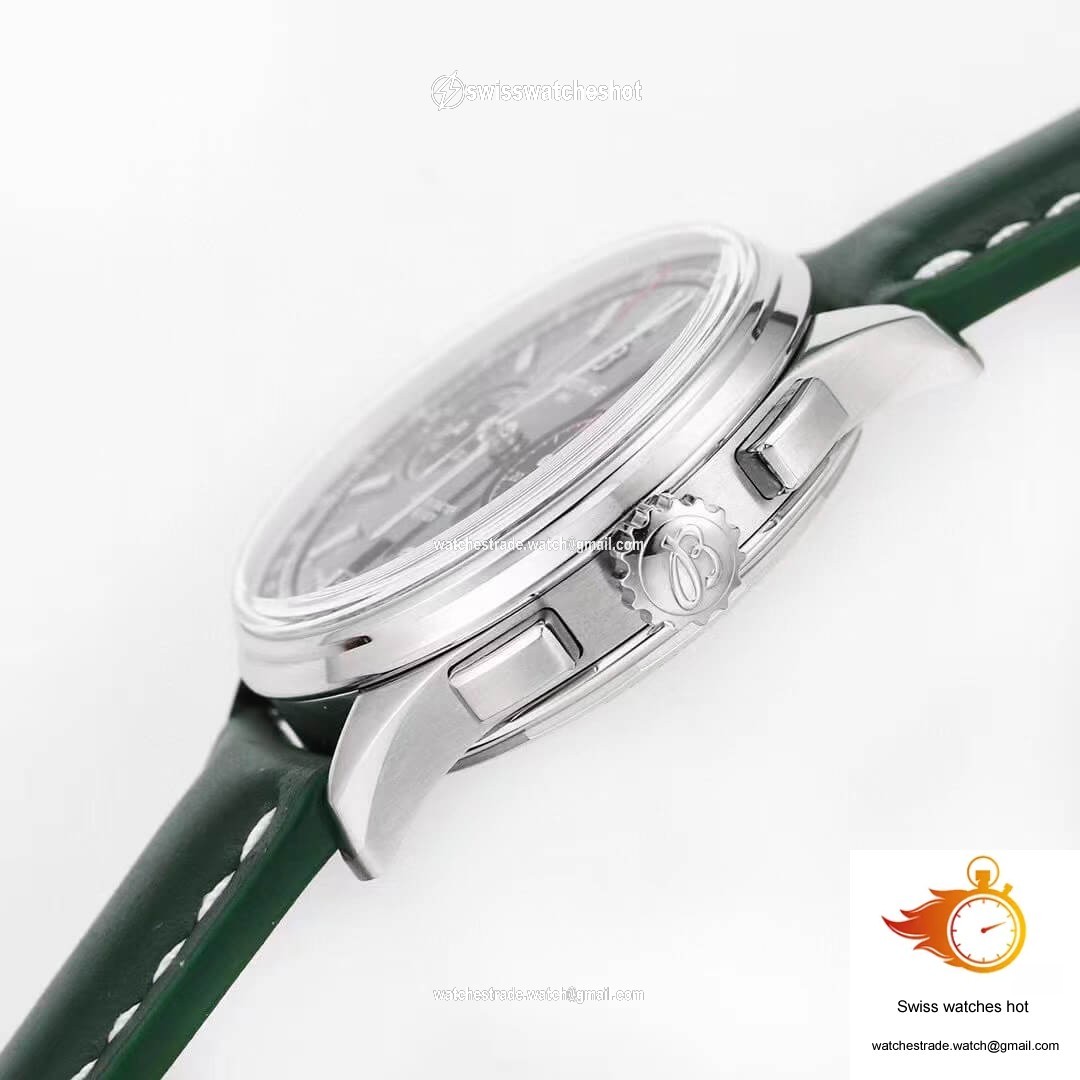 Breitling Premier B01 Chronograph AB0118A11L1X1 GF Factory V2 Green Dial 7