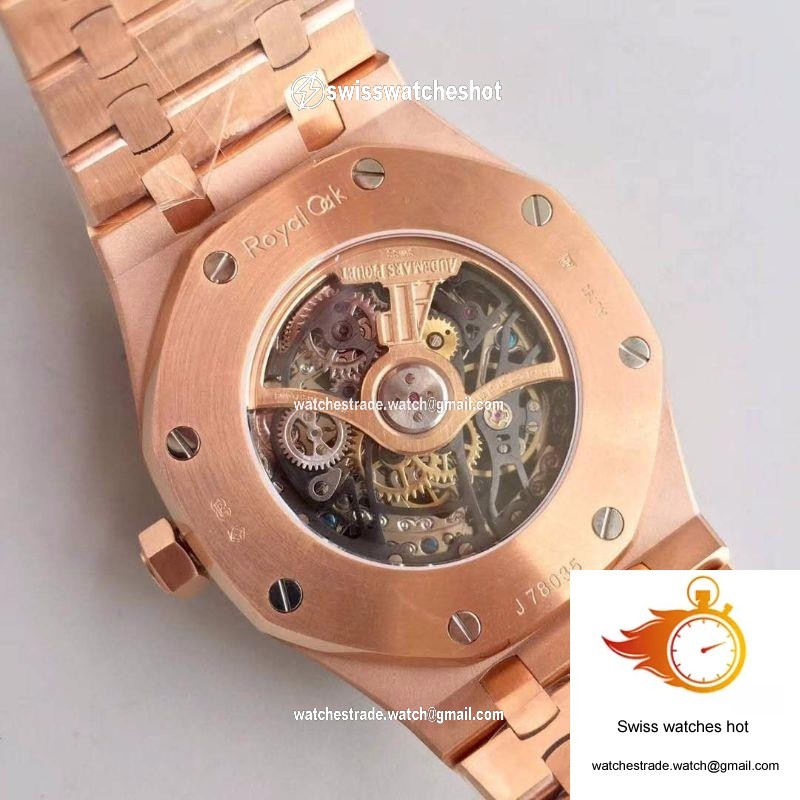 Audemars Piguet Royal Oak 15407OR.OO.1220OR.01 JF Factory Skeleton Dial 7