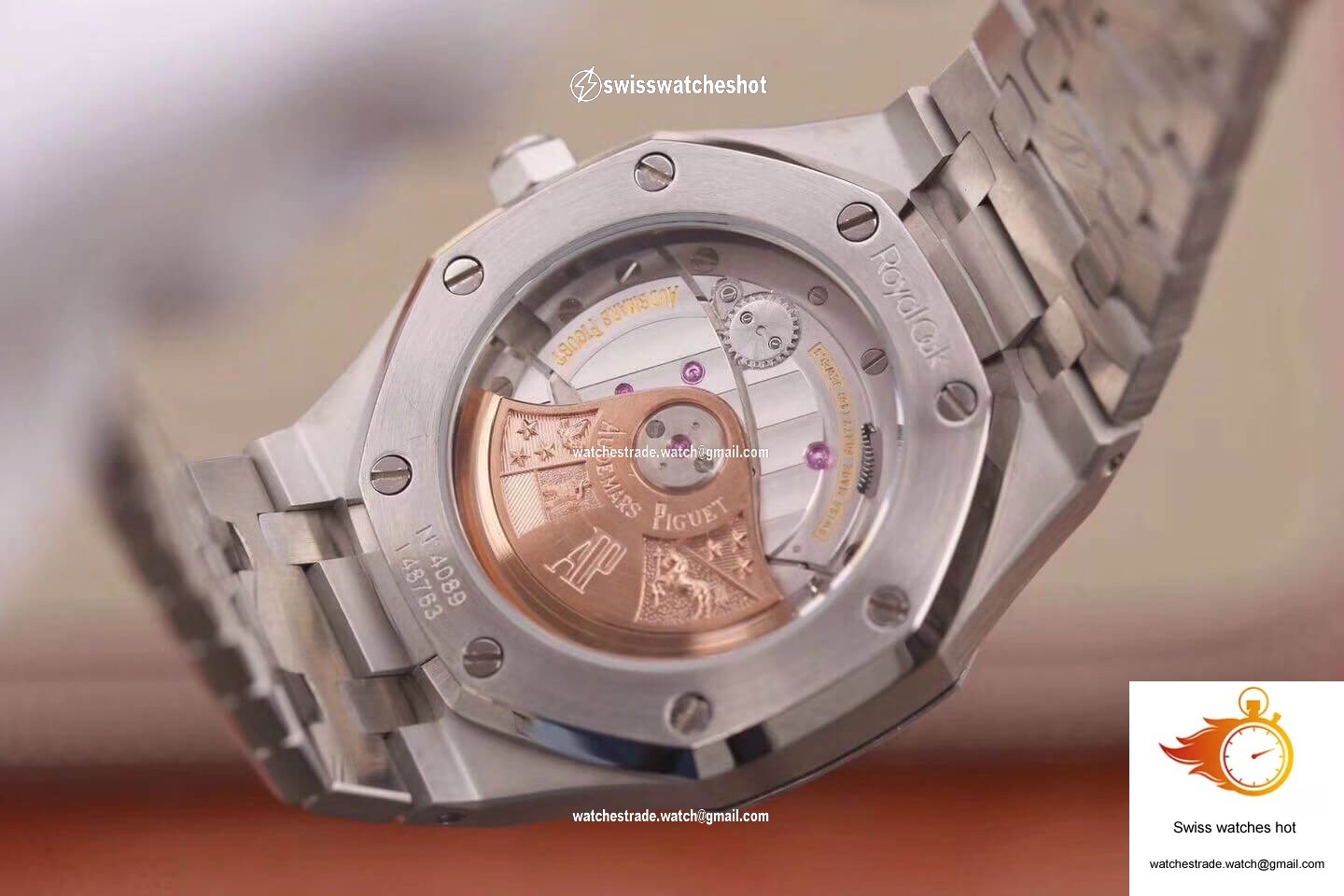 Audemars Piguet Royal Oak 15454BC.GG.1259BC.01 JH Factory Blue Dial 7