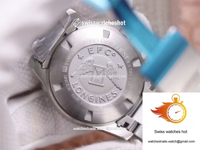 Longines Hydroconquest L3.781.4.06.6 ZF Factory Green Dial 7