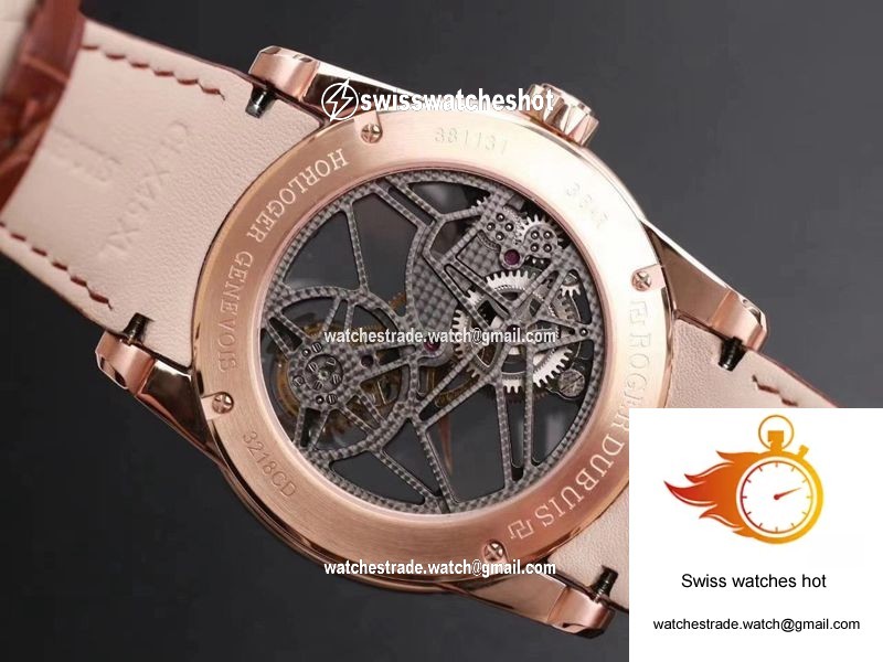 Roger Dubuis Excalibur RDDBEX0404 JB Factory V3 Rose Gold Tourbillon 7