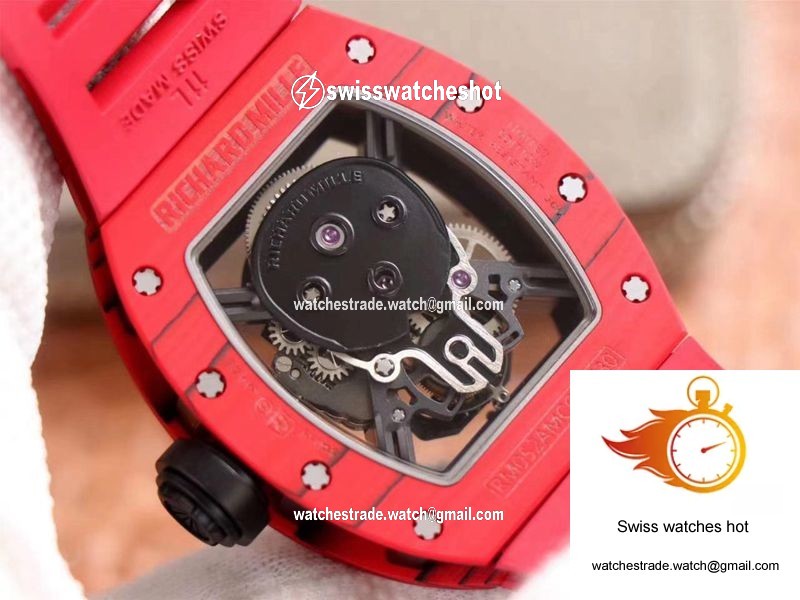 Richard Mille RM052-01 Tourbillon JB Factory Red Ceramic 7