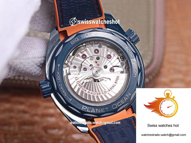 Omega Seamaster 215.92.46.22.03.001 GMT VS Factory Blue Ceramic 7
