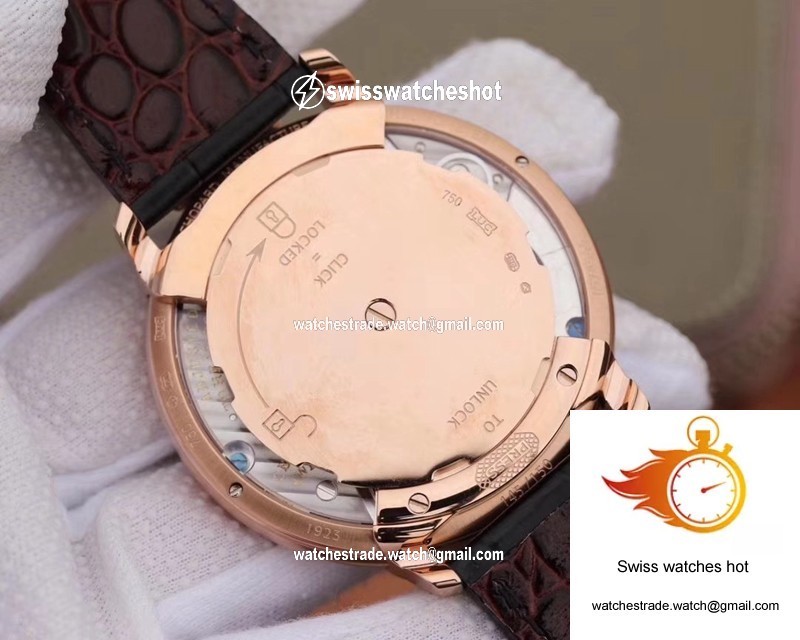 Chopard L.U.C 161923-1001 Louis Ulysse Black Dial 7