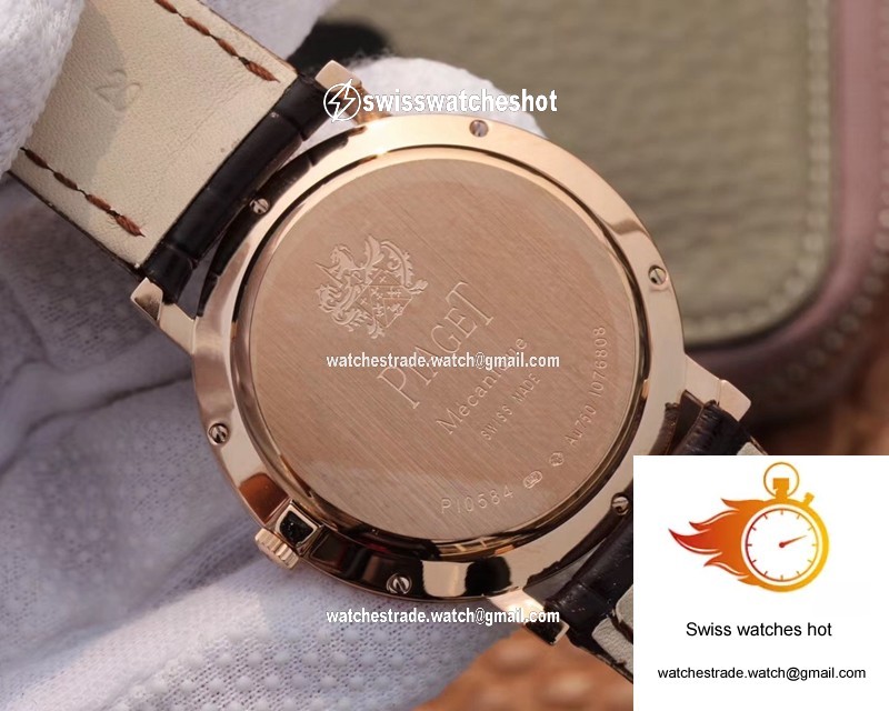 Piaget Altiplano Mecanique P10584 G0A36125 MKS Factory Rose Gold Diamond Bezel 7