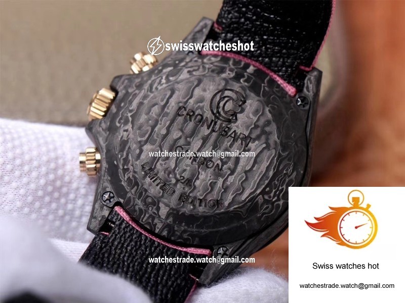 Rolex Daytona Cosmos Chronograph Carbon Fiber Edition Pink Exploded Dragon Dial 7