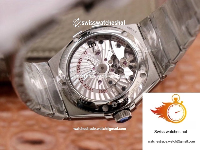 Omega Constellation Co-Axial 38MM 123.10.38.21.03.001 VS Factory Blue Dial 7