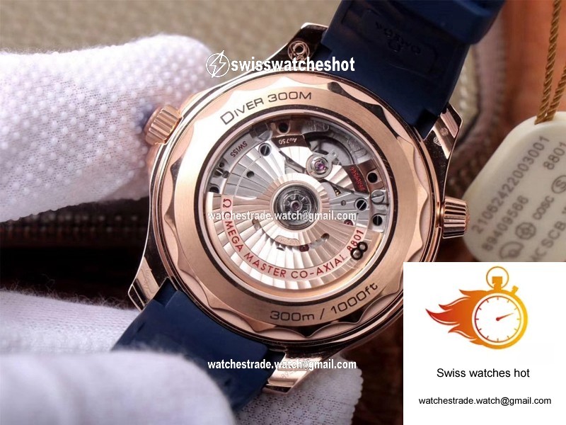 Omega Seamaster 210.62.42.20.03.001 VS Factory Blue Dial 7
