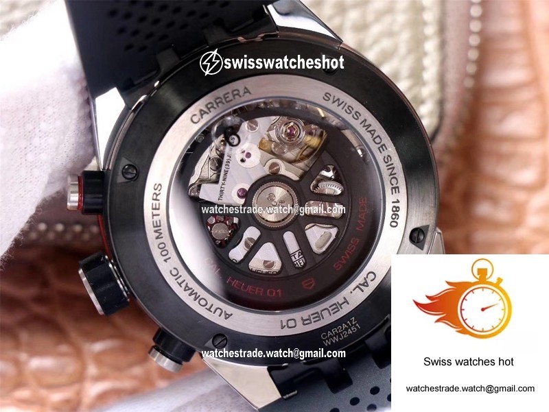 TAG Heuer Carrera CAR201V.FT6046 XF Factory Black Dial 7
