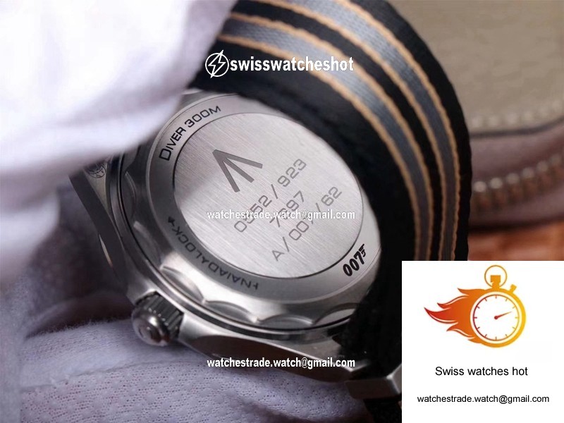 Omega Seamaster 210.92.42.20.01.001 James Bond 007 VS Factory Black Dial 7
