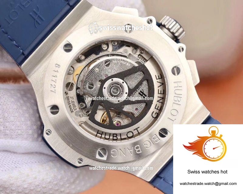 Hublot Big Bang Classic Fusion Chronograph 44mm 301.SX.7170.LR V6 Factory Blue Dial 7