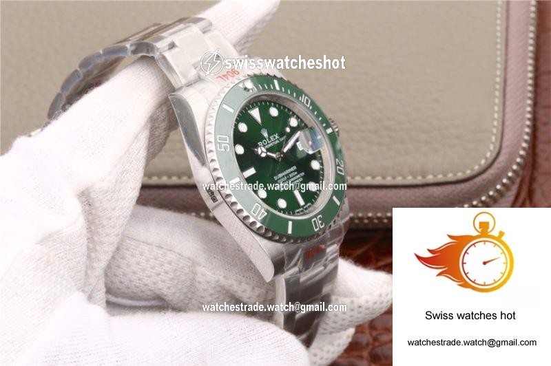 Rolex Submariner Date 116610LV Noob Factory V9 Green Ceramic Bezel 7