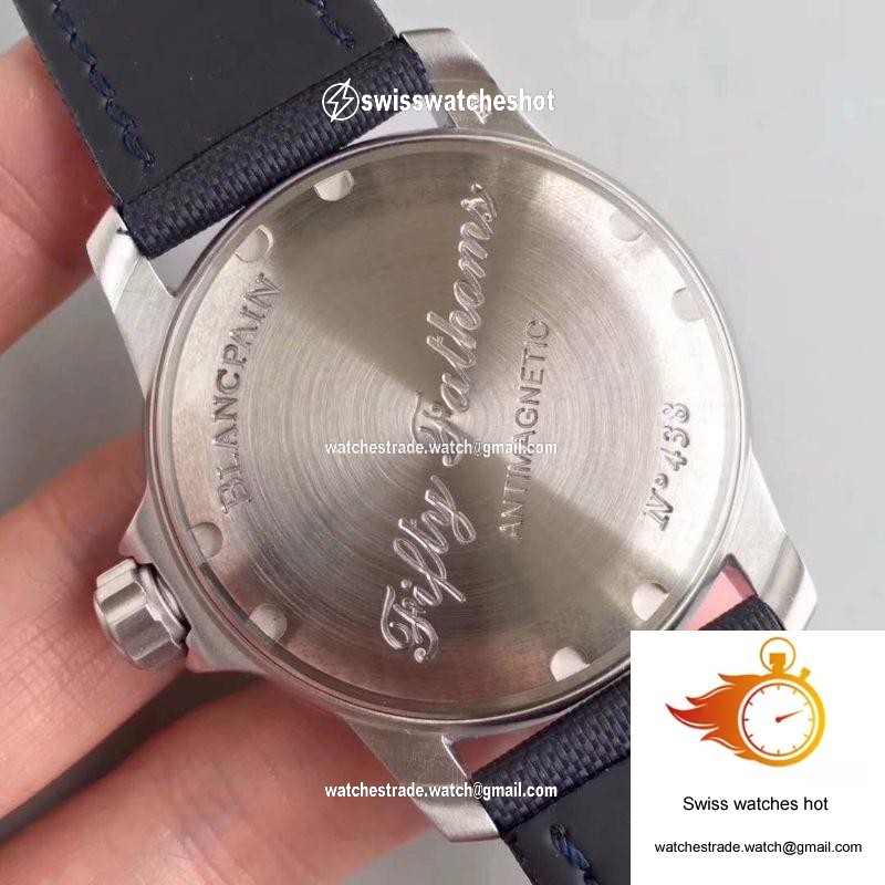 Blancpain Fifty Fathoms 5015D-1140-52B ZF Factory Blue Dial 7