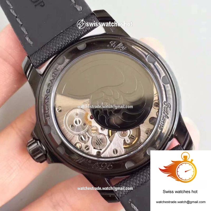 Blancpain Fifty Fathoms Dark Knight 5015-11C30-52A ZF Factory Black Dial 7