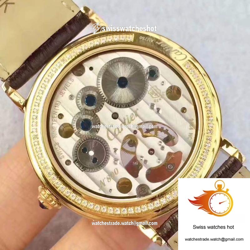 Cartier Rotonde Tourbillon Diamonds Dial 7