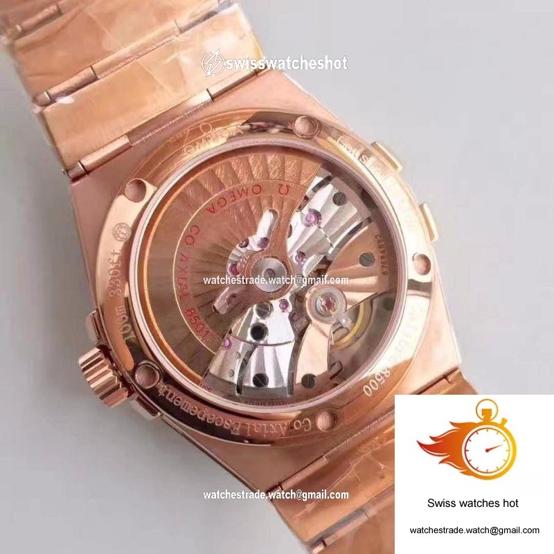 Omega Constellation 123.25.38.21.52.001 38MM 3S Factory Rhodium Dial 7