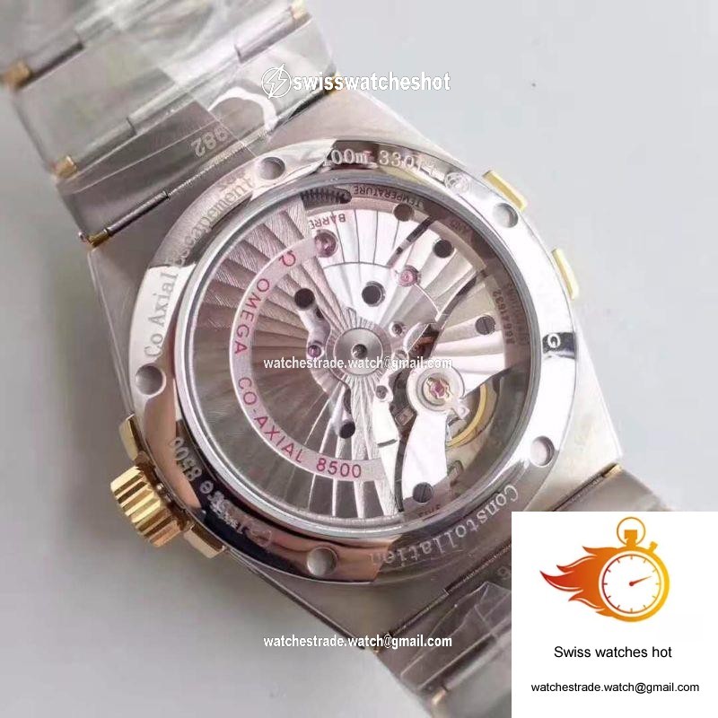 Omega Constellation 123.55.38.21.58.001 38MM 3S Factory Gold Dial 7