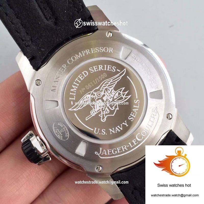 Jaeger-LeCoultre Master Compressor Navy Seals Q2018670 Limited Edition Noob Factory Black Dial 7