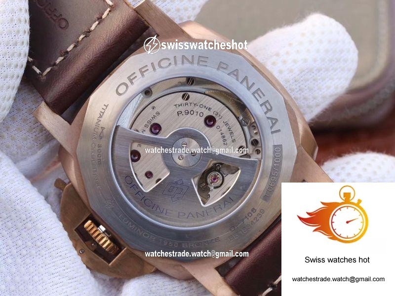 Panerai Luminor Submersible 1950 3 Days Automatic Bronzo PAM671 VS Factory V2 Blue Dial 7